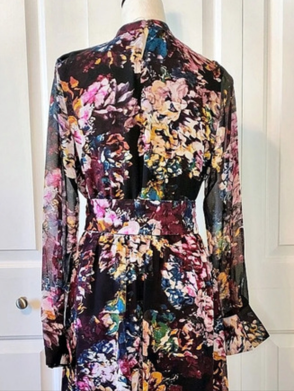 Who What Wear Floral Maxi Dress Size Small - Picture 10 of 14
